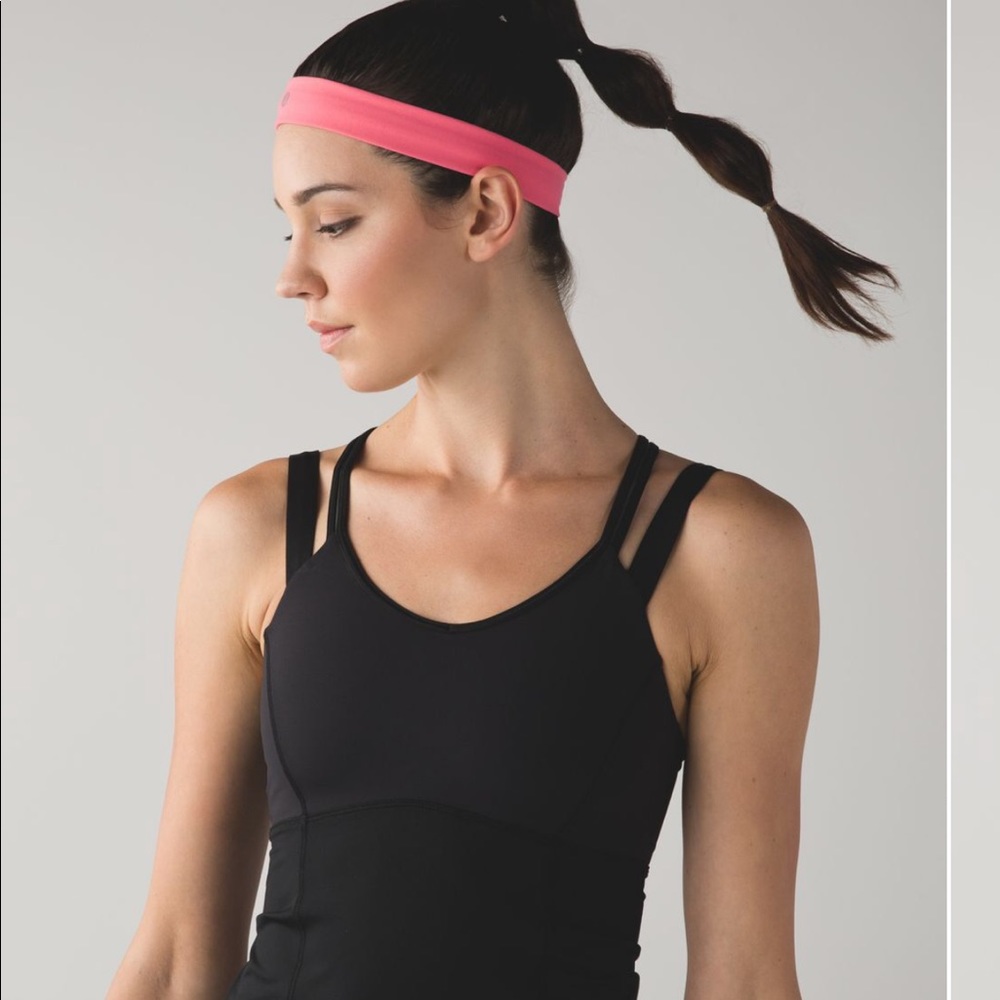 Pink Lululemon headband